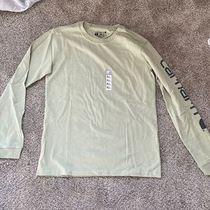 Womens Light Green Loose Fit Carharrt Shirt